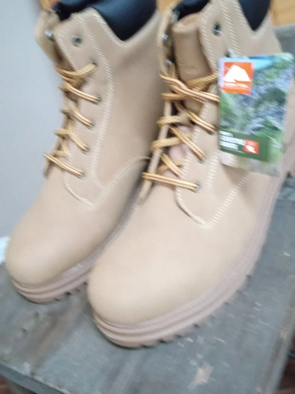 Ozark Trail Men's Size 10.5 Troy Brown Suede Boots NEW!